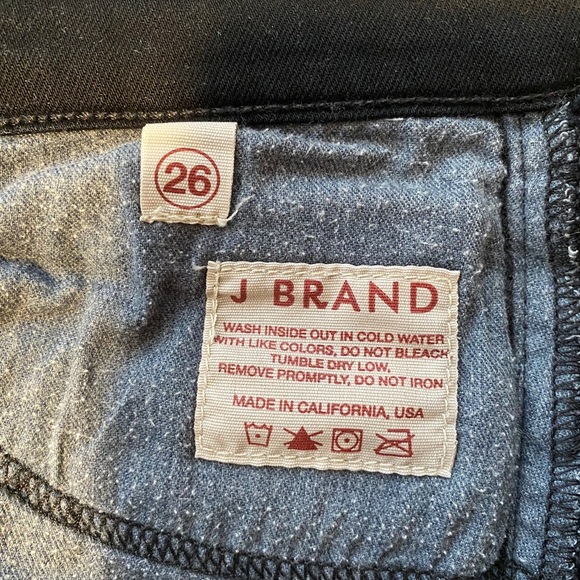 J Brand Black Jean Shorts Sz. 26 - Picture 7 of 8